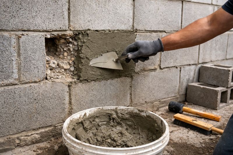 Block Wall Repair in Forsyth, GA