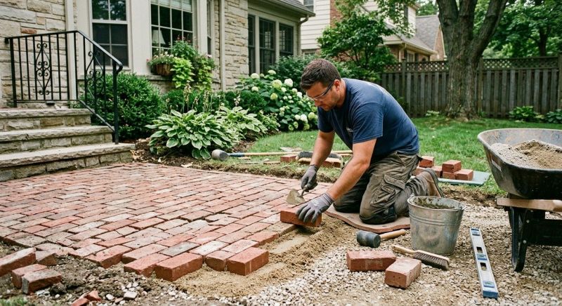 Brick Driveway Repair in Macon, GA