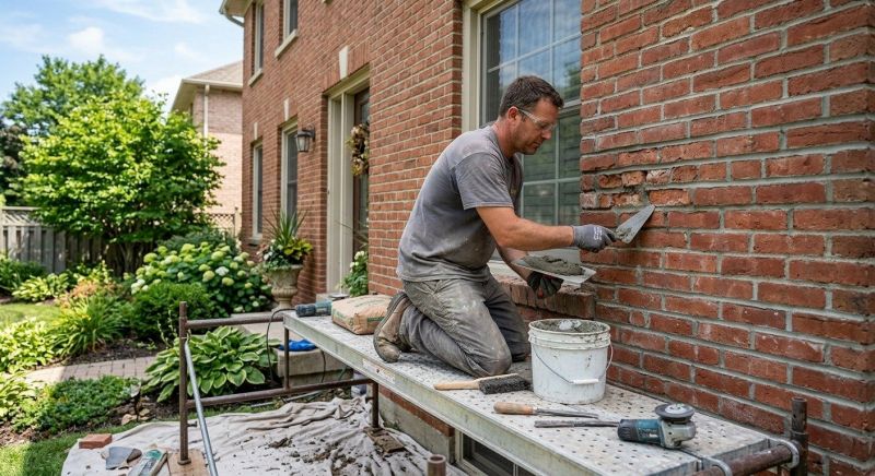 Brick Masonry Repair in Bonaire, GA