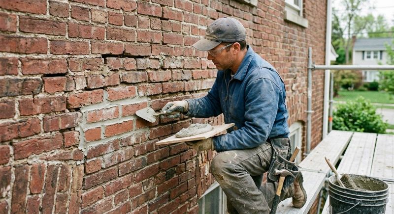 Brick Masonry Repair in Monroe County, GA