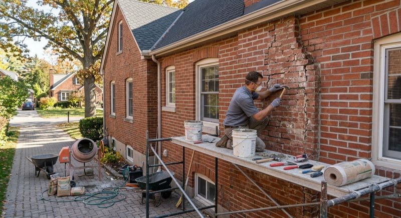 Brick Masonry Restoration in Macon, GA