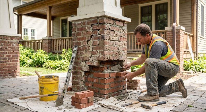 Brick Restoration in Houston County, GA