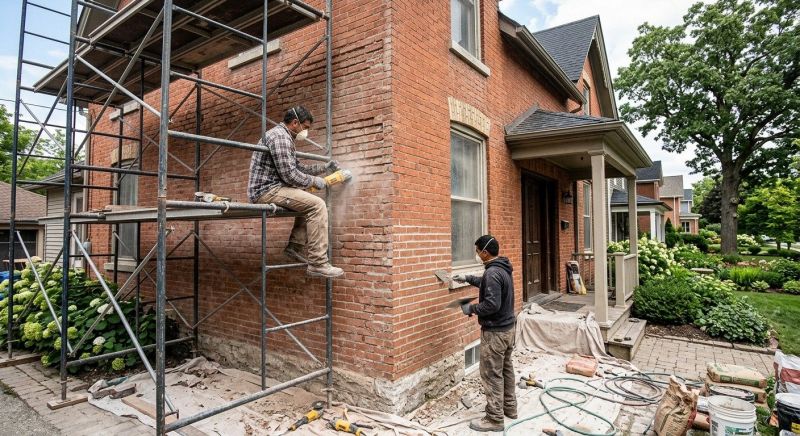 Brick Restoration in Monroe County, GA