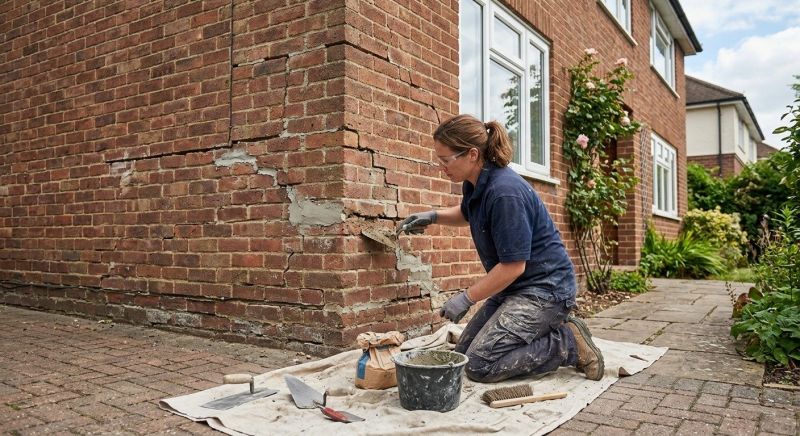 Brick Wall Repair in Warner Robins, GA