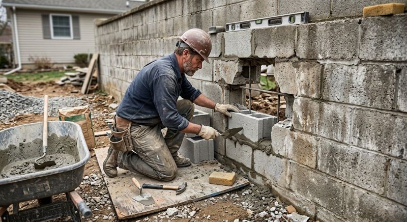 Masonry Wall Repair in Macon, GA