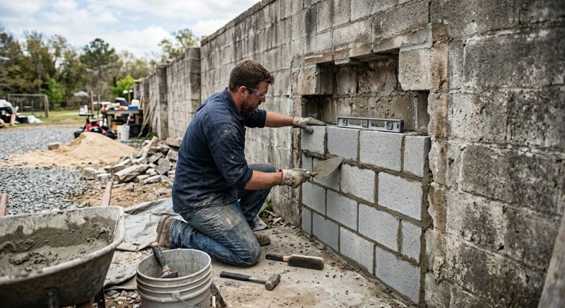 Masonry Wall Repair in Macon, GA