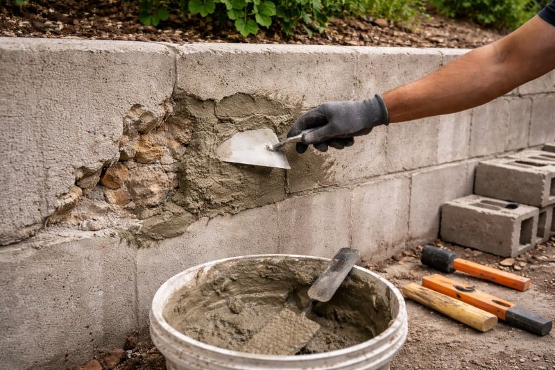 Retaining Wall Repair in Forsyth, GA