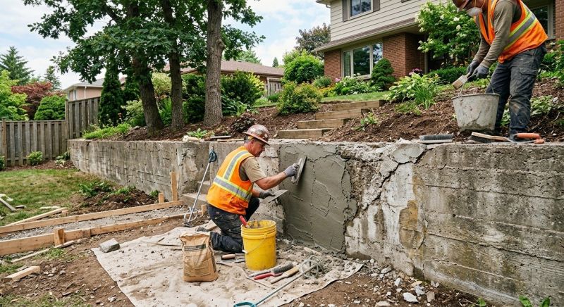 Retaining Wall Repair in Macon, GA