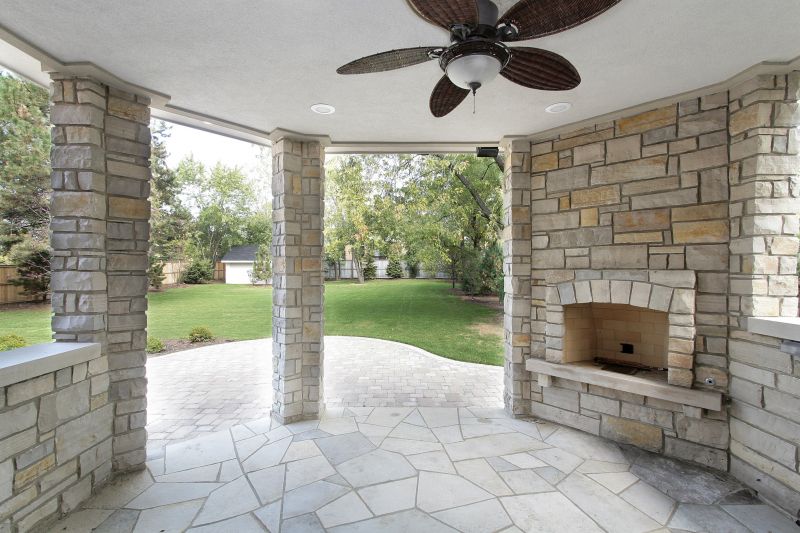 Stone Chimney Installation in Houston County, GA