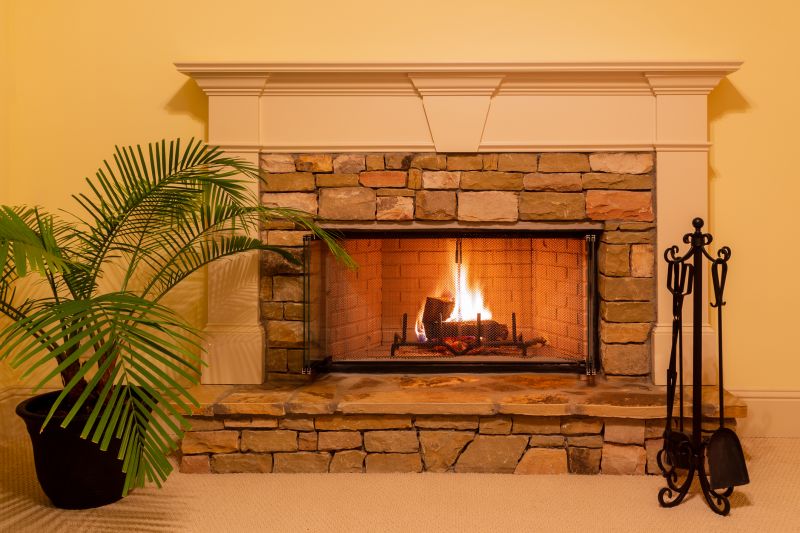 Stone Chimney Installation in Houston County, GA