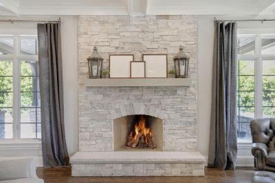 Stone Chimney Installation in Monroe County, GA