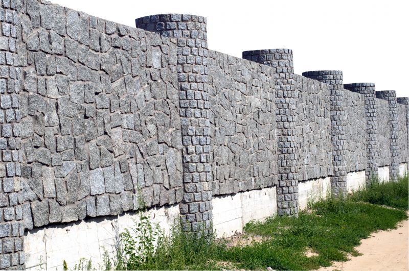 Stone Wall Repair in Bonaire, GA